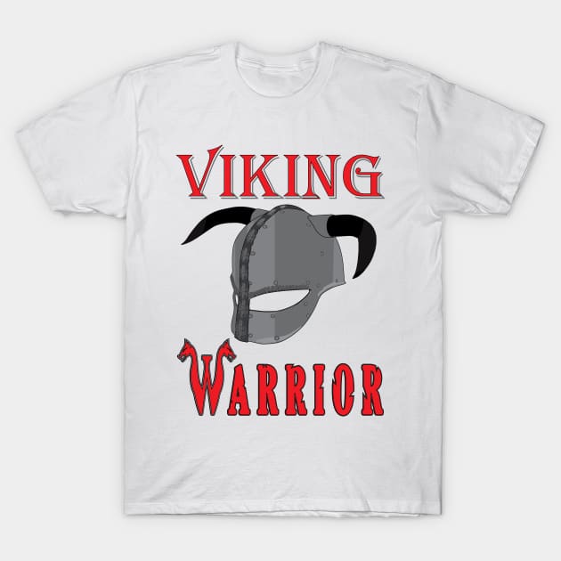 Viking Helmet T-Shirt by GilbertoMS